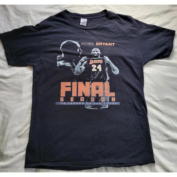 Tops - Kobe Bryant The Legend Of The Court Final Season T-Shirt Pre-Owned